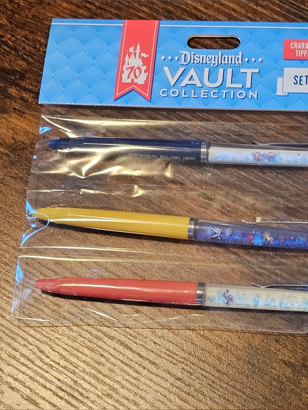 Disneyland Vault Collection 3 Floaty Pen Set
